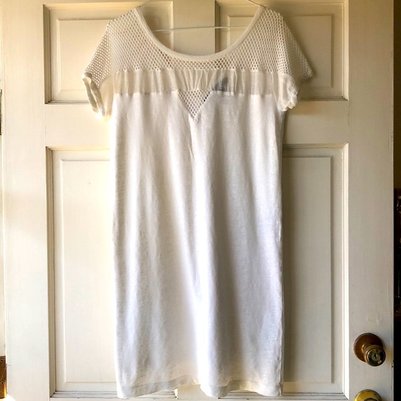 MARC BY MARC JACOBS White Loose Fit Short Sleeves Slip on Dress Size XS… - Picture 3 of 9